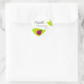 Pink Ladybug Gefallen Stickers (Tasche)