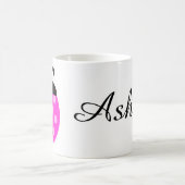 Pink Ladybug Kaffeetasse (Mittel)