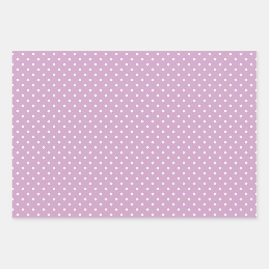 Pink Ladybug Matching Patterns Geschenkpapier Set (Vorderseite 2)