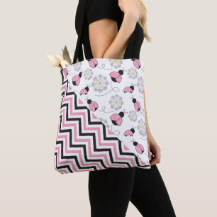 Pink Ladybug Muster Tasche