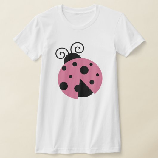 Pink Ladybug T - Shirt (Ablage )