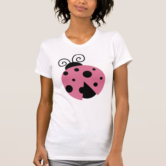 Pink Ladybug T - Shirt (Vorderseite)