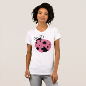 Pink Ladybug T - Shirt (Vorne ganz)