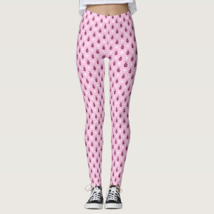 Pink Ladybugs Leggings