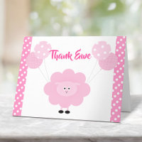 Pink Lamb Balloons Girl Baby Dusche Niedlich Sweet