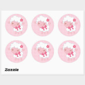 Pink Lamb Stickers (Blatt)