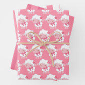 Pink Lamm Wrapping Paper Set Geschenkpapier Set (Beispiel)