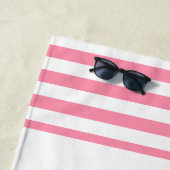 Pink Last Splash Bachelorette Strandtuch (Beispiel)