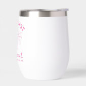 Pink Last Toast Bachelorette Wine Tumbler (Links)