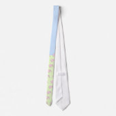 Pink Laughing Elephant Krawatte (Rückseite)