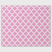 Pink Lavendel Wrapping Paper Geschenkpapier (Flach)