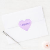 Pink Lavender Catherine Heart Sticker (Umschlag)