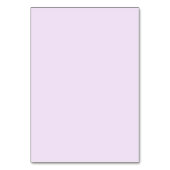 Pink Lavender Floral Table Number Cards  Tischnummer (Rückseite)