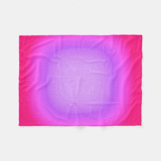 Pink & Lavender Focu Fleecedecke (Vorderseite (Horizontal))