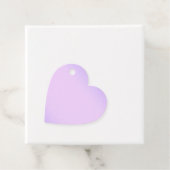 Pink Lavender Heart Geschenkanhänger (Beispiel)