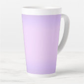 Pink Lavender Latte Tasse (Rechte Ecke)