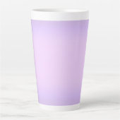 Pink Lavender Latte Tasse (Vorderseite)