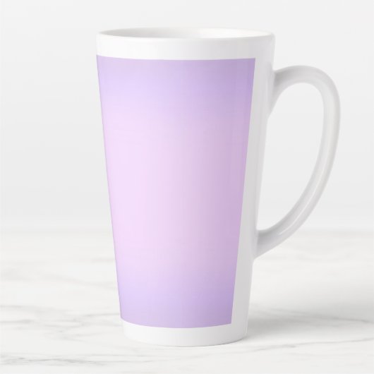 Pink Lavender Latte Tasse (Rechts)