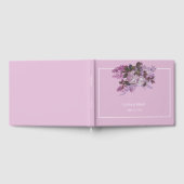 Pink Lavender Wedding Gästebuch (Voll)