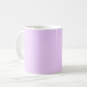 Pink Lavender Wedding Tea Tasse für Paare (Vorderseite Links)