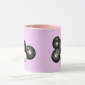 Pink Lawn Bowls, Kaffee Tasse (Zentrum)