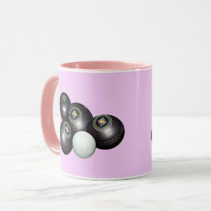 Pink Lawn Bowls, Kaffee Tasse