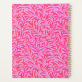 Pink Leaf Muster Planer (Rückseite)