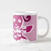 Pink-Lebkuchen Jumbo-Tasse (Rechts)