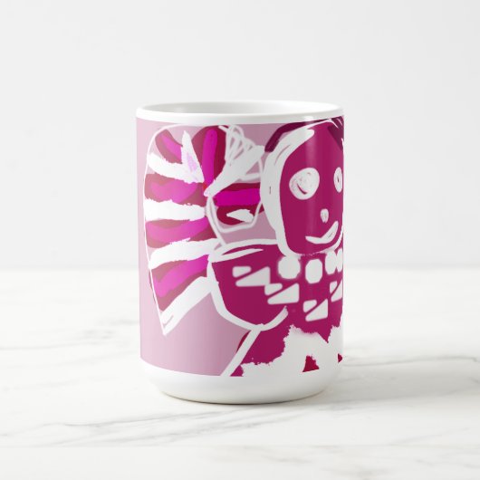 Pink-Lebkuchen Kaffeetasse (Mittel)