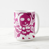 Pink-Lebkuchen Kaffeetasse (VorderseiteRechts)