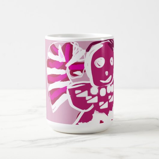 Pink-Lebkuchen Kaffeetasse (Mittel)