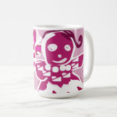 Pink-Lebkuchen Kaffeetasse (VorderseiteRechts)