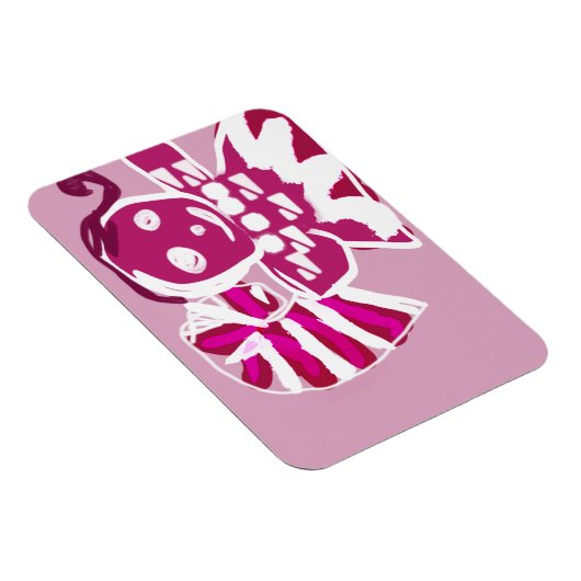 Pink-Lebkuchen Magnet (Rechte Seite)