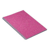 Pink-Leder-Effekt Notizblock (Rechte Seite)