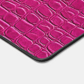 Pink-Leder-Effekt Schreibtischunterlage (Ecke)