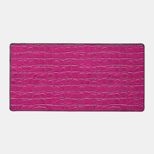 Pink-Leder-Effekt Schreibtischunterlage (Vorderseite)