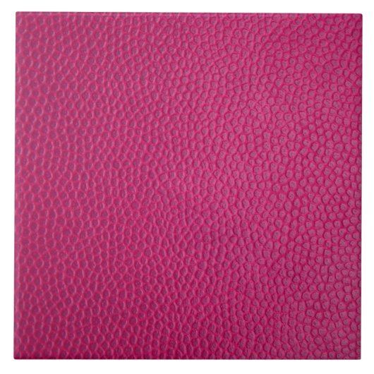 Pink Leder individuell einstellbar Modernes klassi Fliese (Vorderseite)