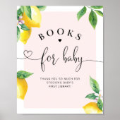 Pink Lemon Bücher für das Baby Poster (Vorne)
