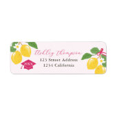 Pink Lemon Citrus Abschlussfeier (Vorne)