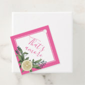 Pink Lemon Citrus Das ist eine weitere Gastgeschen Geschenkanhänger (Beispiel)