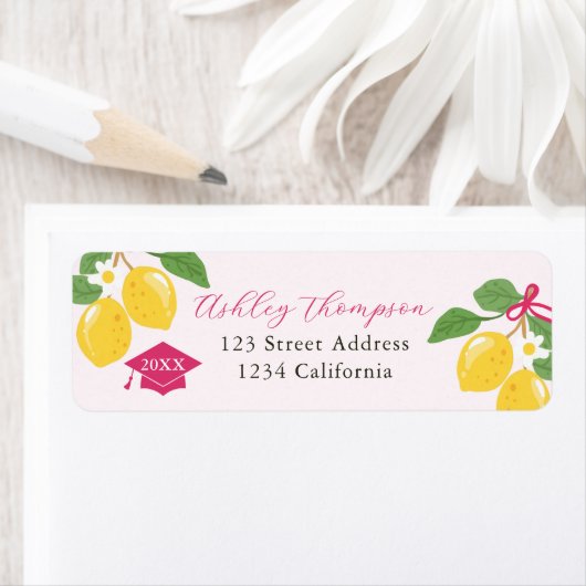 Pink Lemon Citrus Graduation Party (Insitu)