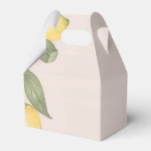 Pink Lemon Favor Box Geschenkschachtel (Rückseite)