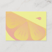Pink Lemon Visitenkarte (Rückseite)