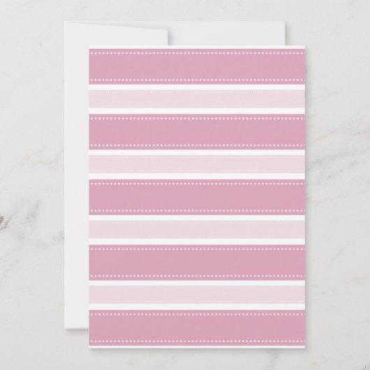 Pink Lemonade 1. Geburtstag Party Einladung (Rückseite)