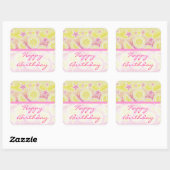 Pink Lemonade 'Birthday' Aufkleber (Blatt)