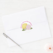 Pink Lemonade Birthday Gefallen Sticker (Umschlag)