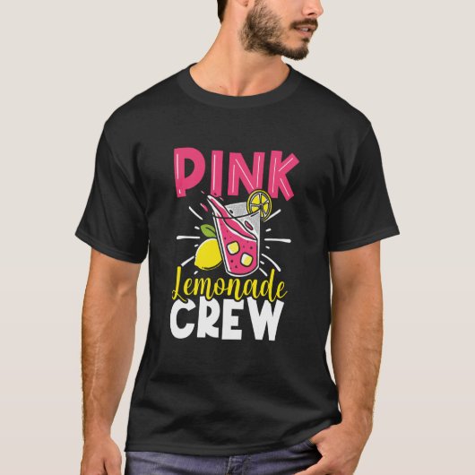 Pink Lemonade Crew Lemon Juice Boss 1 T-Shirt (Vorderseite)