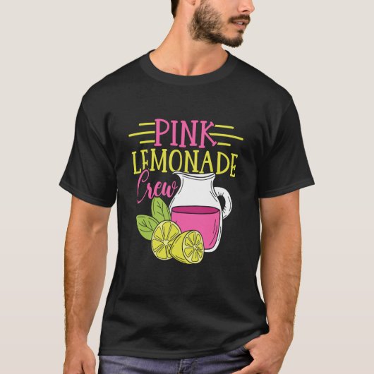 Pink Lemonade Crew Lemon Juice Boss 3 T-Shirt (Vorderseite)