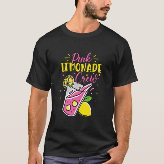 Pink Lemonade Crew Lemon Juice Boss 5 T-Shirt (Vorderseite)