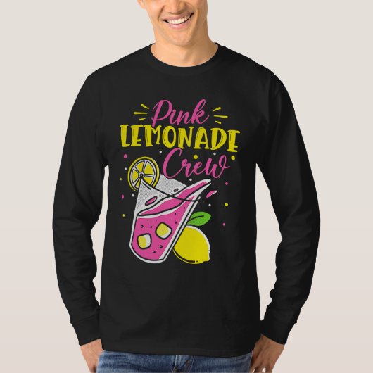 Pink Lemonade Crew Lemon Juice Boss T-Shirt (Vorderseite)